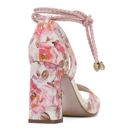 Andrea - Women's High Heel Sandals With Rope Ankle Strap