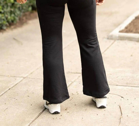 Julia Rose - Charlotte Fleece Bootcut Leggings