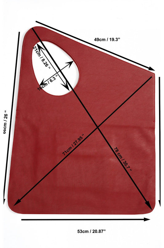 Aakasha - Women's Rectangular Genuine Leather Handbag