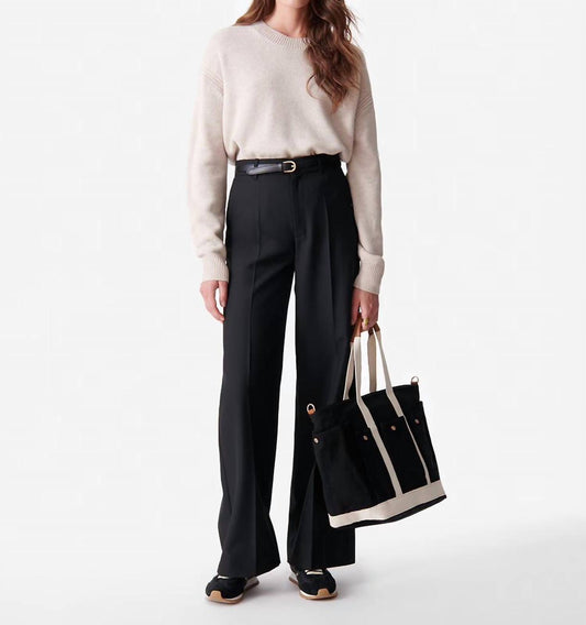 Vanessabruno - Dulce High Waist Straight Leg Pants