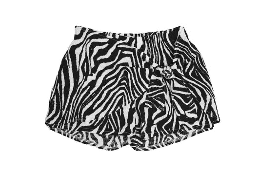 Mia - Zebra Wrap Skort