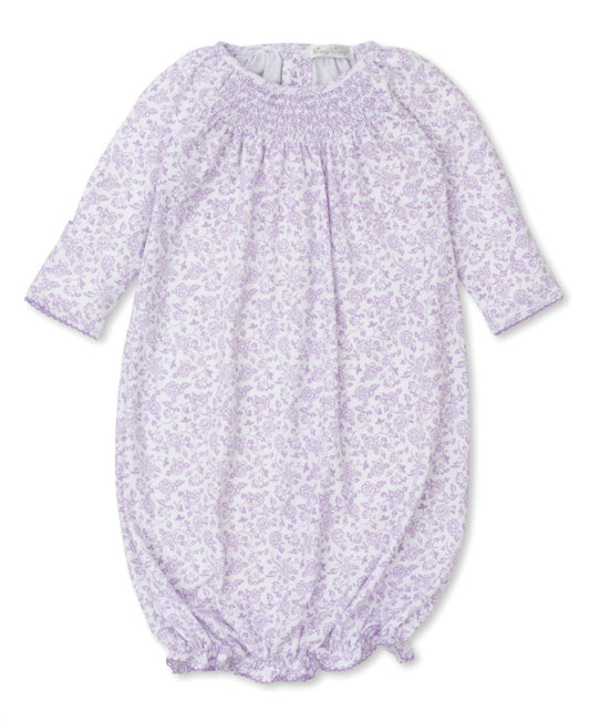 Kissy Kissy - Baby's Blooming Vines Smocked Sack Gown