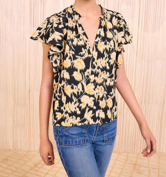 Ulla Johnson - Lilo Flutter Sleeve Blouse