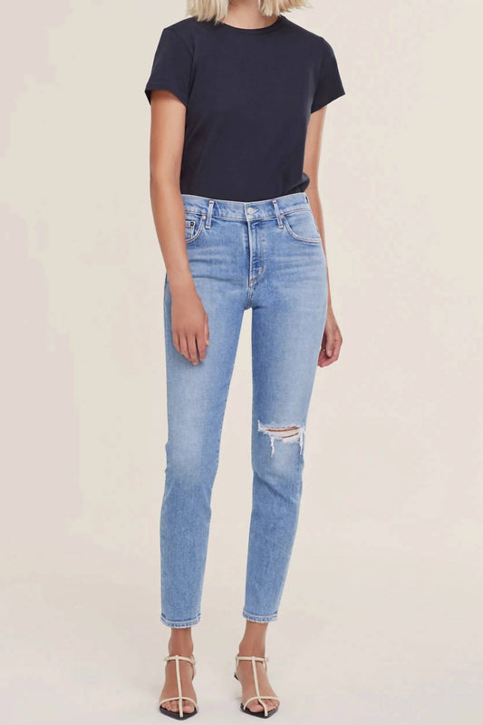 Agolde - Sophie Mid Rise Skinny Jeans