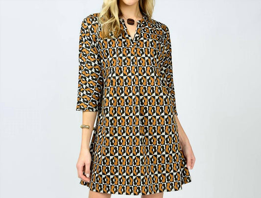 Ivy Jane - Flower Blocks Mini Dress