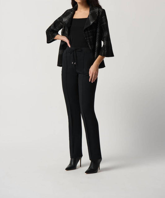 Joseph Ribkoff - High-waisted Slim Trousers