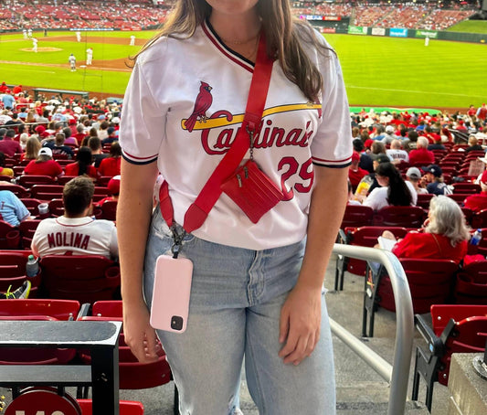 Save The Girls - Women's Clip & Go Phone Or Bag Crossbody Strap With Pouch