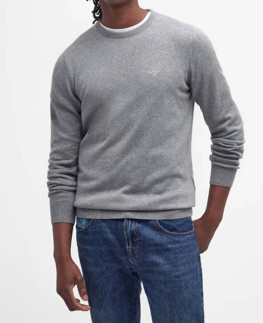 Barbour - Pima Cotton Crew Neck Sweater