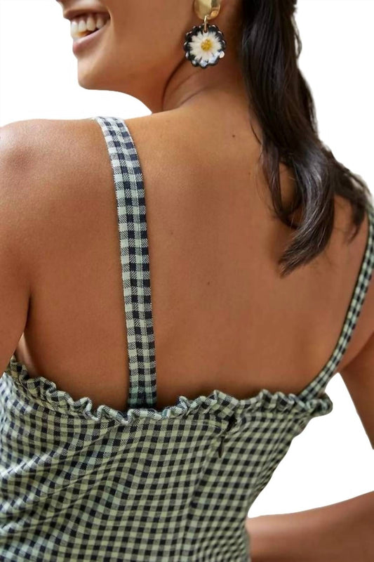 Gingham Sweetheart Tank