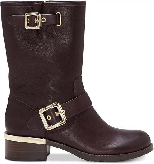 Vince Camuto - Women's Windy Leather Moto Boots