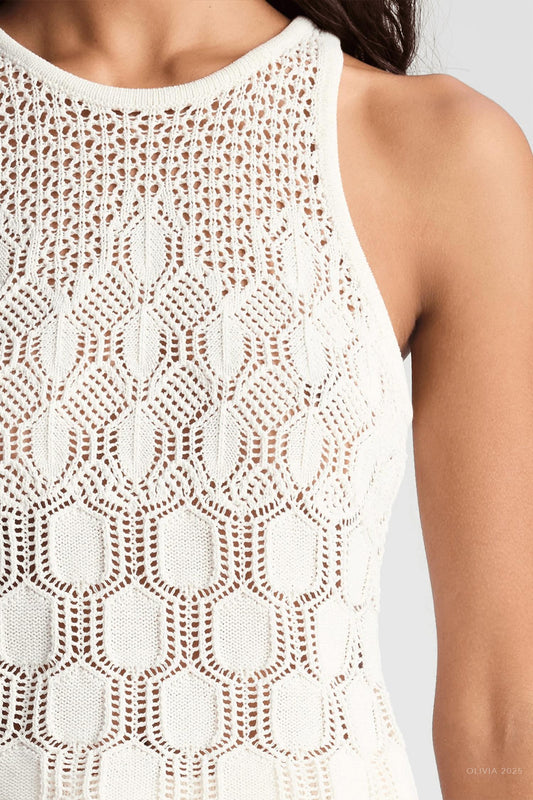 A.L.C. - Rosa Crochet Knit Top