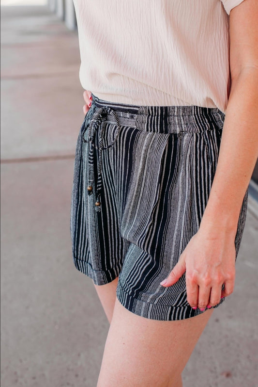 Angie - Drawstring Shorts