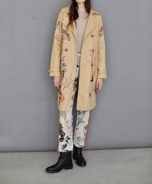 Las Sureñas - Toile De Jouy Trench Coat
