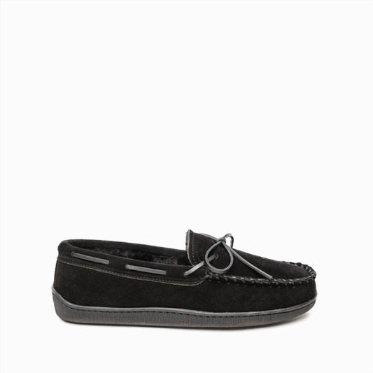 Minnetonka - Men's Pile Lined Hardsole Moccasins