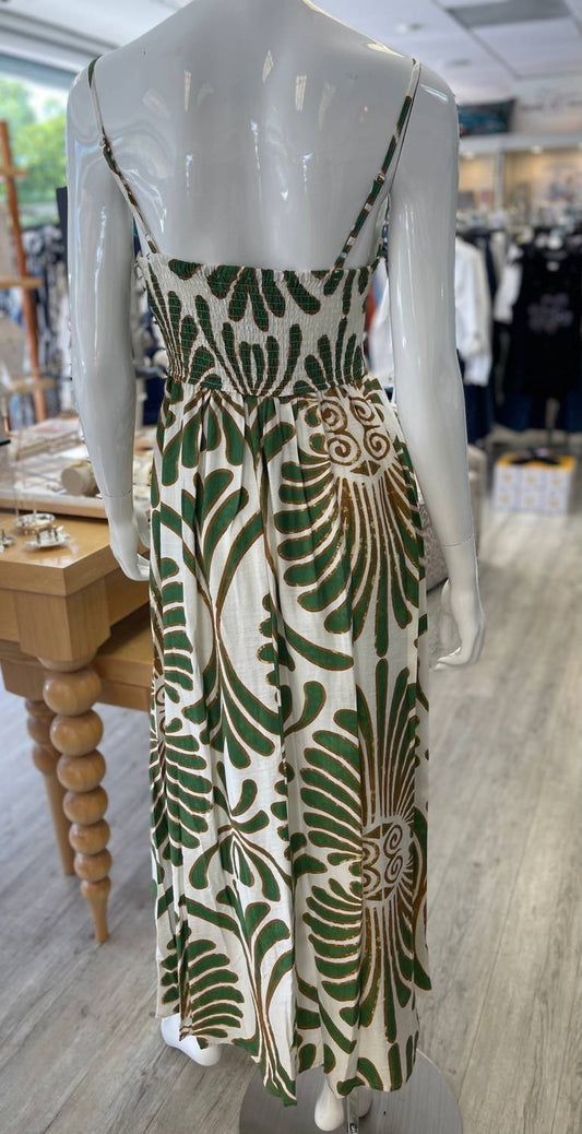 Kld. Signature - Women's Smocked Back Maxi Dress