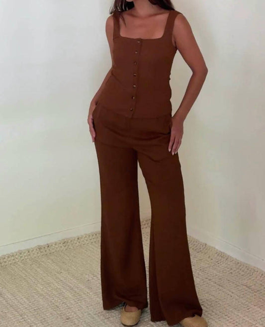 Et Clet - The High Waist Flare Pant