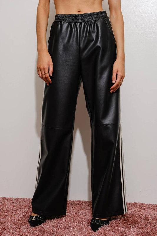 Pretty Garbage - Vegan Leather Pants