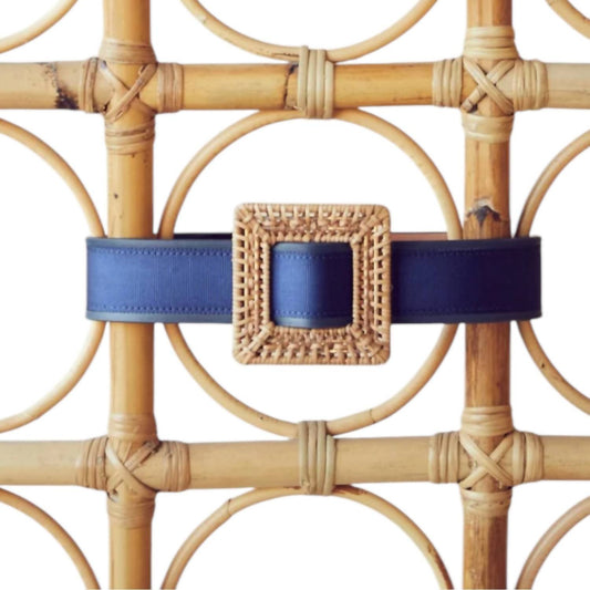 Pamela Munson - Rattan Buckle Belt