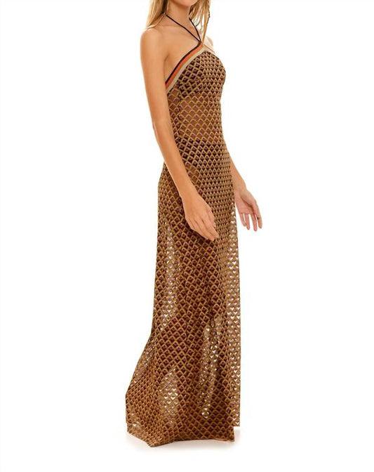 Agua Bendita - sari eames halter dress