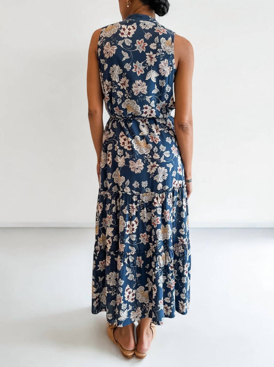 Go By Go Silk - Go Sunny Daze Midi Dress