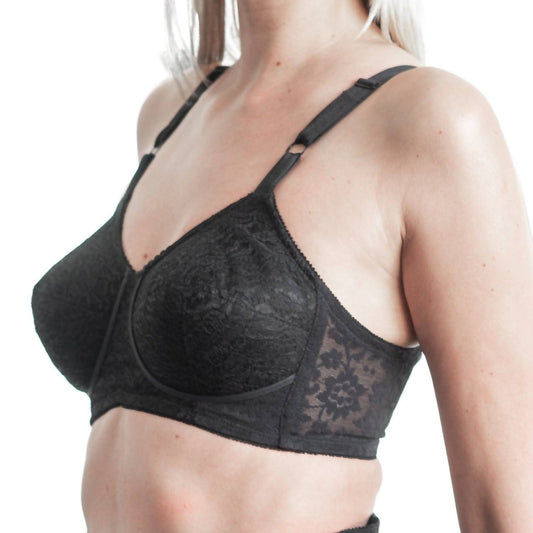 Rago - Satin And Lace Support Bra