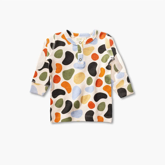 Kid's Pebbles Waffle Long Sleeve Tee