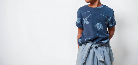 Omamimini - Kids' Boxy T-Shirt with All Over Print