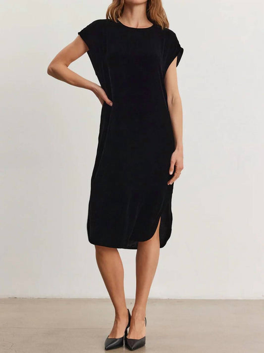 Velvet By Graham & Spencer - Harper Silk Velvet Dress