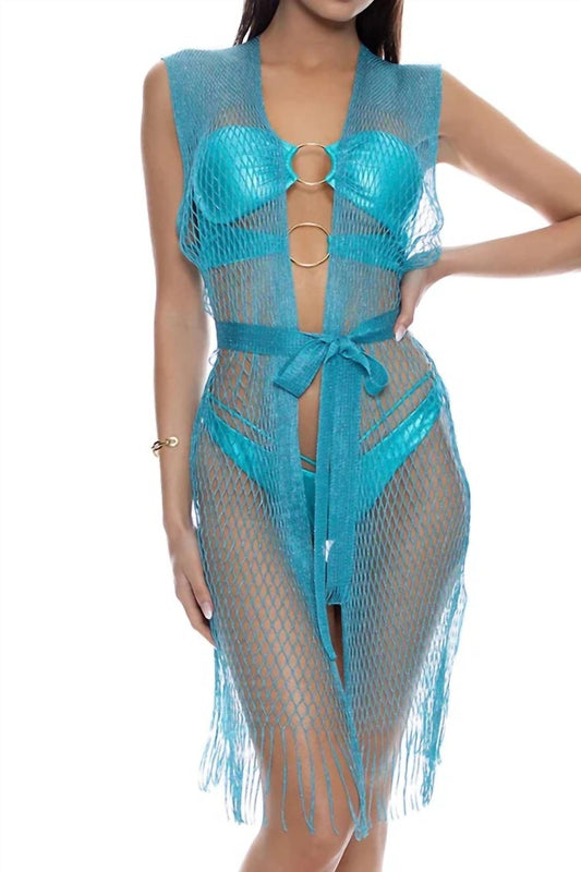 Luli Fama - Quite The Catch Short Caftan