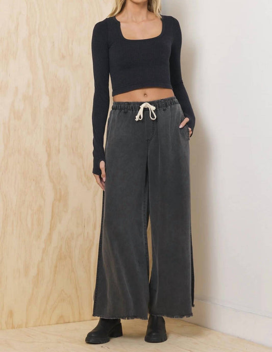 Vintage Havana - Tencel Wide Leg Pant