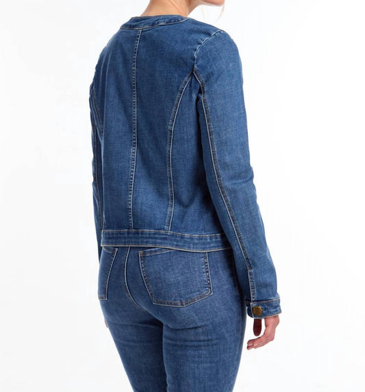 Fdj - Denim Crop Jacket