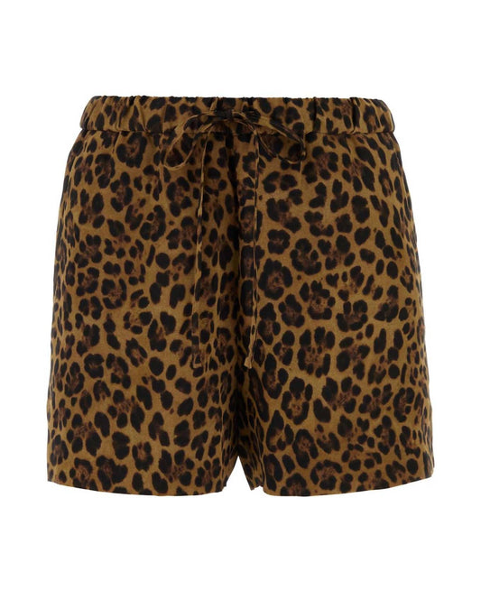 Valentino - Women's Printed Crepe Escape Shorts