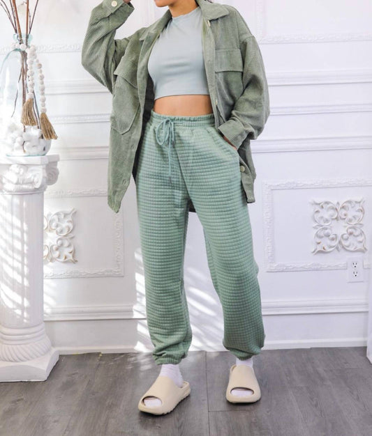 Surelymine - Long Sleeves Corduroy Button Down Cardigan