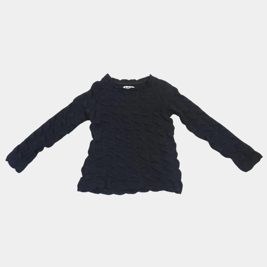 Mia - Girls' Long Sleeve Popcorn Top