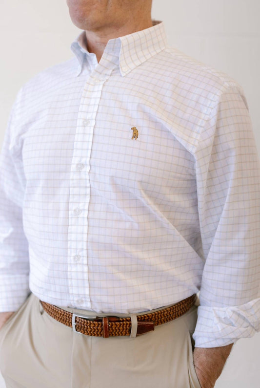 Southern Casanova - Submerged Canoe Check Button Down