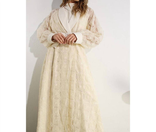 Mulla - Crochet Lace Jacket Dress