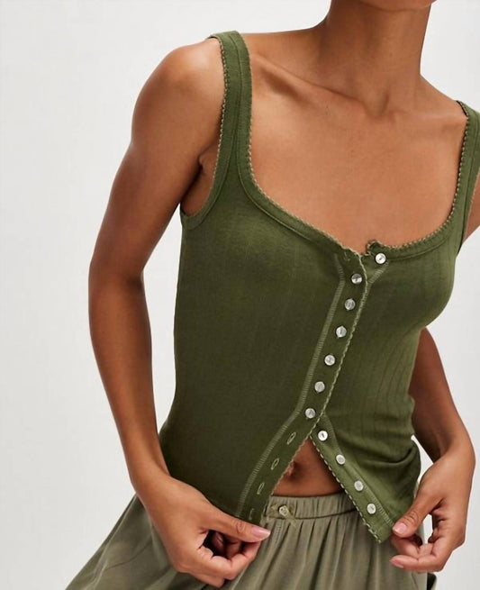 Free People - End Game Pointelle Tank