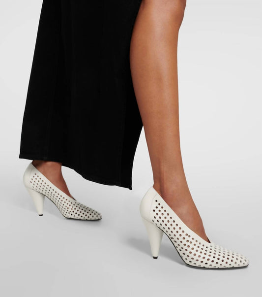 Proenza Schouler White Label - Women's Perforated Leather Pumps