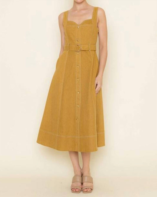 Fore Collection - Cider Sippin' Belted Dress