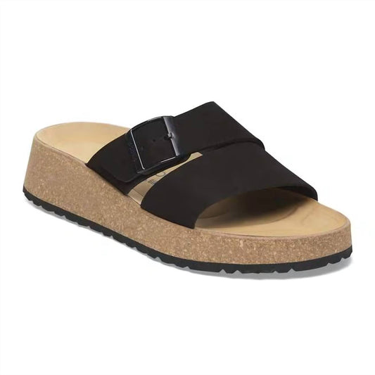 Birkenstock - WOMEN'S ALMINA NUBUCK LEATHER WEDGE