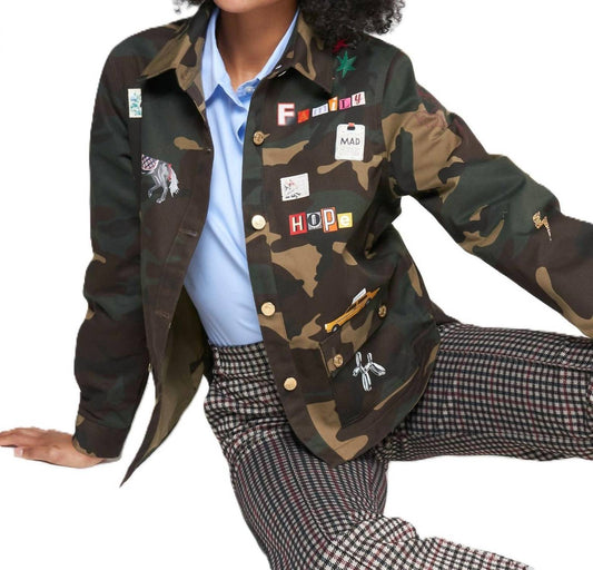 Vilagallo - Olivia Straight-cut Cotton Jacket