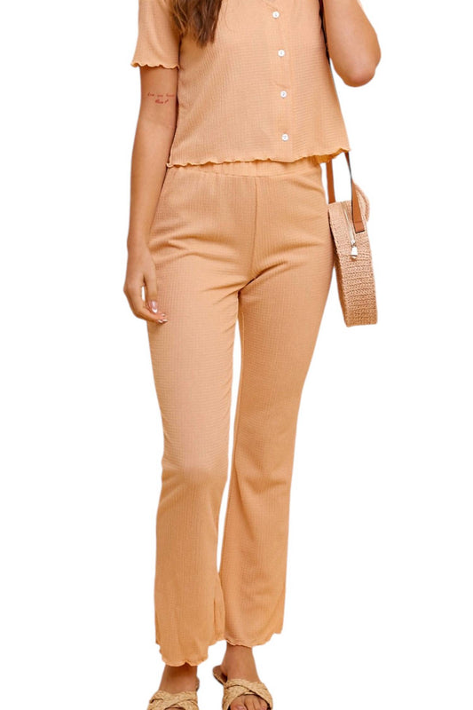 Hem & Thread - Kinley Knit Flare Bottoms