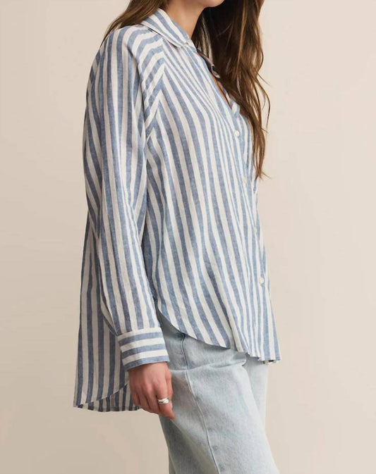 Z Supply - Perfect Linen Stripe Top