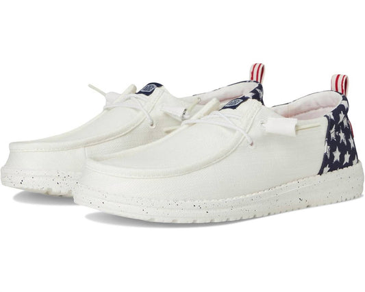 Hey Dude - Women's Wendy Funk Americana Stars Slip-on Shoes