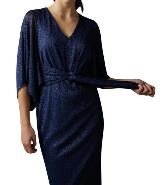 Joseph Ribkoff - Drapped Sleeve Dress
