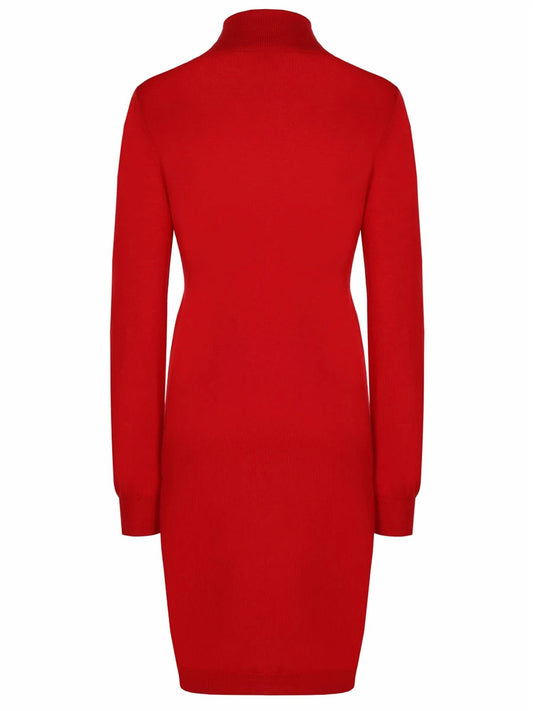 Barbara Bui - High Neck Wool Dress