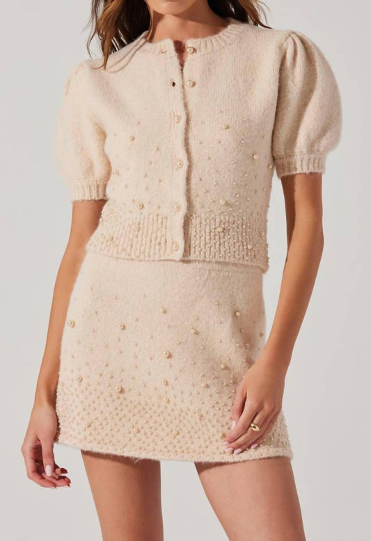 Astr - JOLY PEARL SKIRT