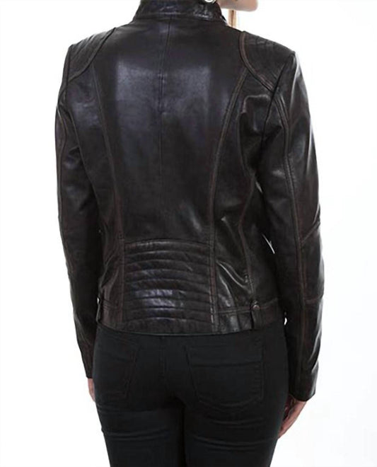 Scully - Women's Vintage Lambskin Leather Jacket