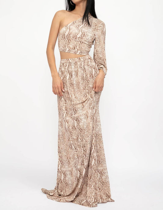 L'Agence - Fontana One Shoulder Dress