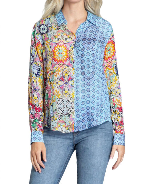 Apny - Painted Tile Shirt